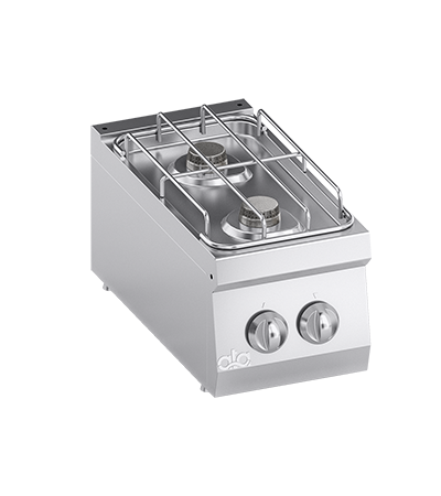 FOURNEAU GAZ 2 BRULEURS A POSER