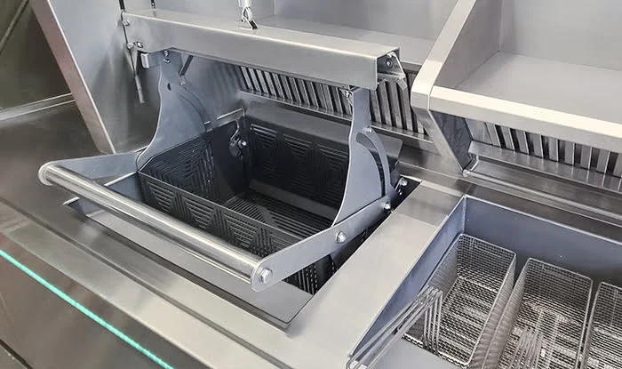 FRYER paroi de cuisson de transfert